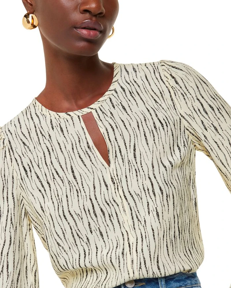 Shibori Stripe Blouse