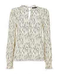 Shibori Stripe Blouse