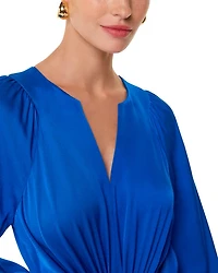 Molly Satin Midi Dress