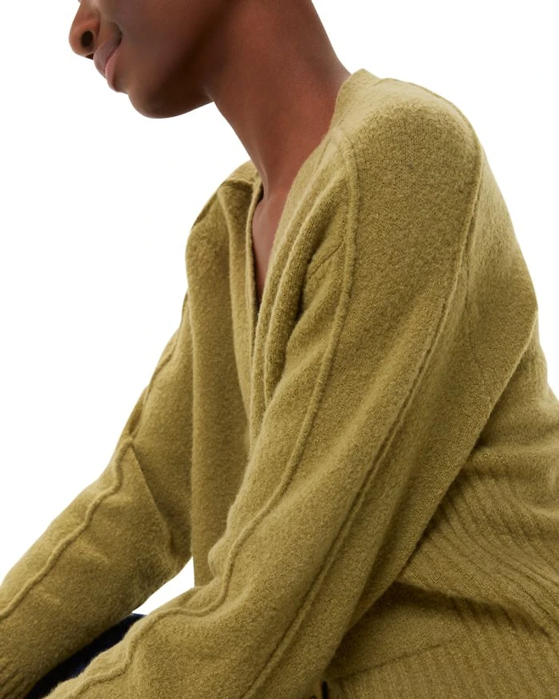 Pocket Button Front Cardigan