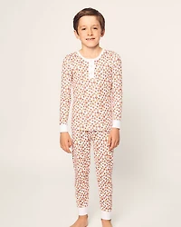Unisex Snug Fit Pumpkin Patch Pajama Set - Baby, Little Kid, Big Kid