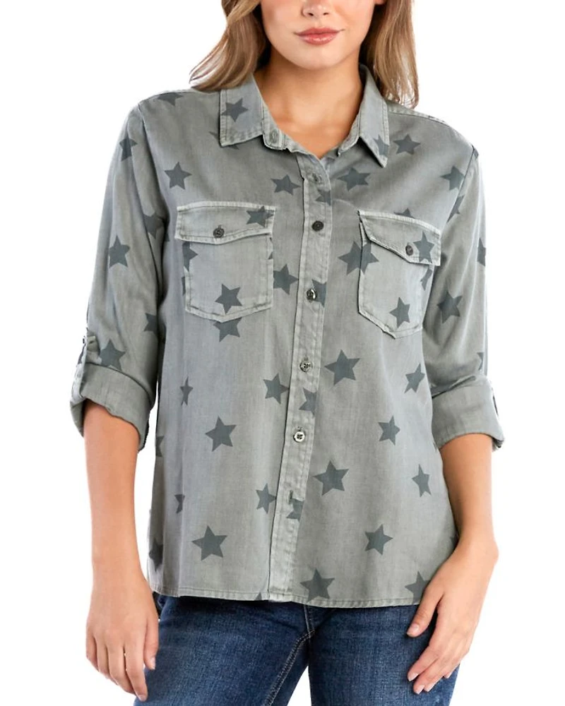 Star Print Shirt