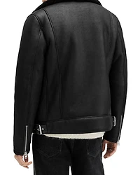 Xena Shearling Biker Jacket