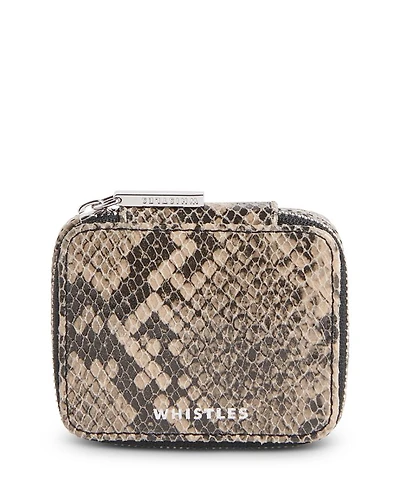 Lotta Snake Embossed Mini Jewelry Box