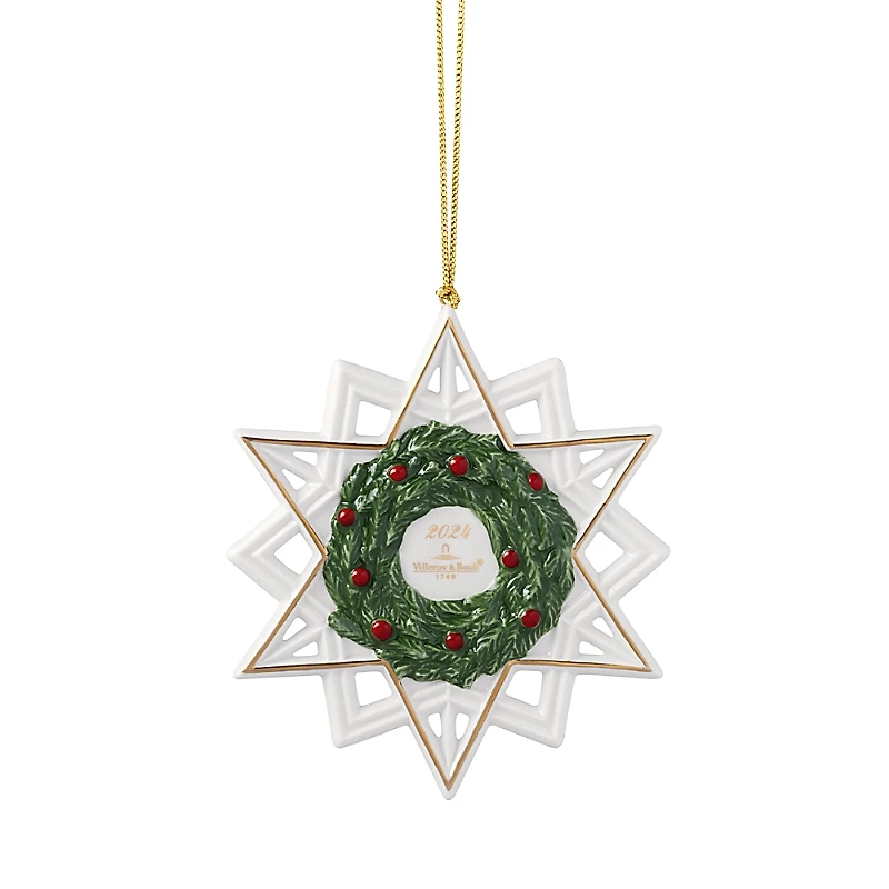 Villeroy & Boch Christmas Classics Ornament: Star