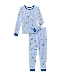 Unisex Festival Of Lights Long Sleeve Pajama Set - Little Kid, Big Kid