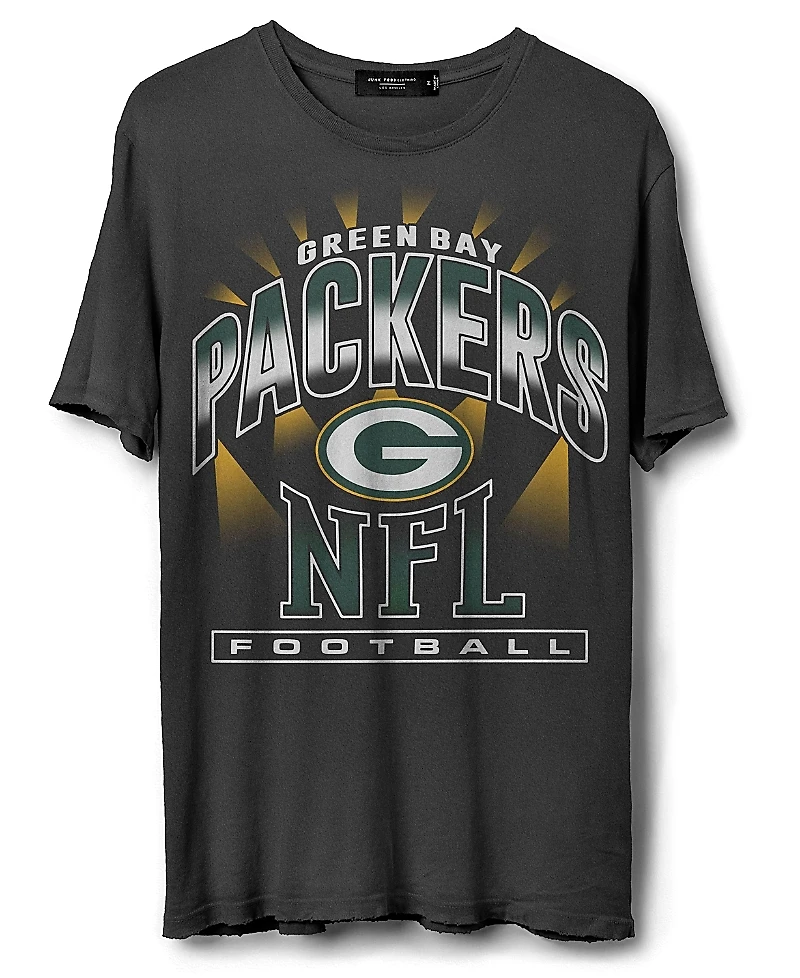 Junk Food Clothing Unisex Nfl Green Bay Packers Chrome Flea Market Tee