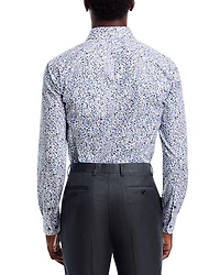 Slim Fit Printed Dress Shirt