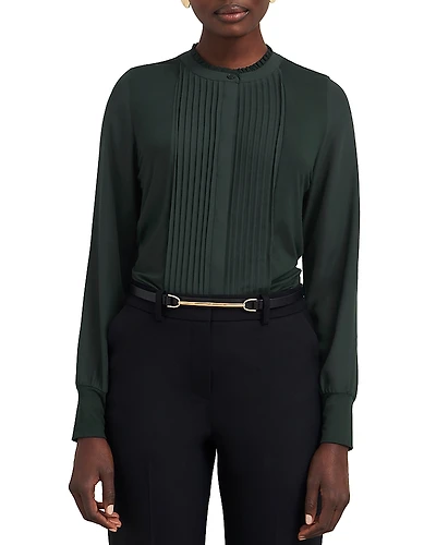 Hobbs London Carina Pleated Top