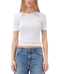 Soft Ribbed Short Sleeve Tee