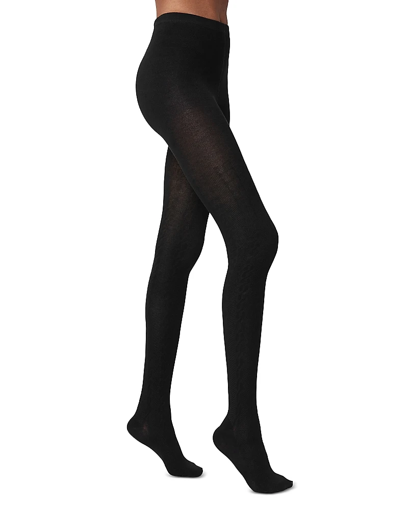 Hue Cable Sweater Tights