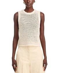Estelle Crochet Racer Tank