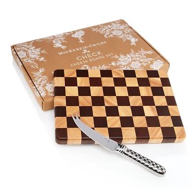 Check 2-Piece Cheese Board Set