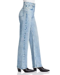 Miramar Shea High Rise Relaxed Cotton Terry Sweatpant Jeans Riverly