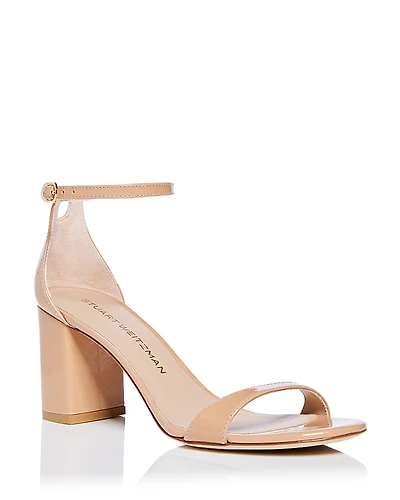 Stuart Weitzman Women's Nudist Block 75 Sandals
