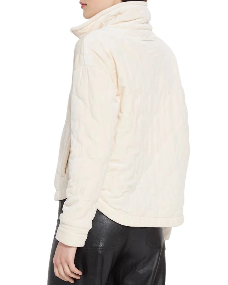 Astra Quilted Velvet Jacket