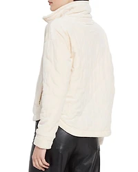 Astra Quilted Velvet Jacket