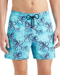 Moorise Printed 4.5" Swim Shorts