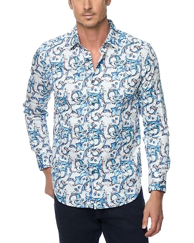 Acosta Printed Button Front Shirt