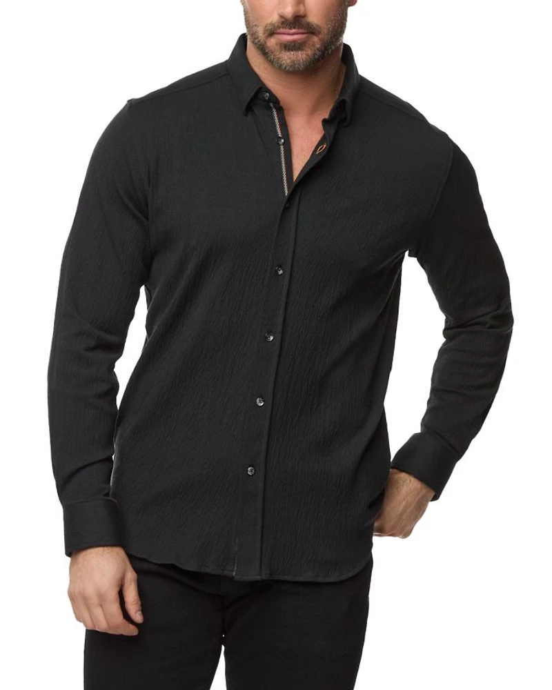 Hammond Button Down Textured Shirt