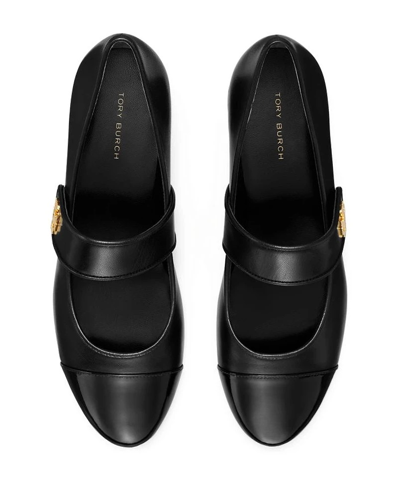 Women's Captoe Mary Jane Flats