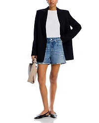 Miramar Walking Cotton Terry Sweatpant Jean Shorts