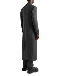 Double Breasted Wool Overcoat