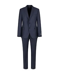 Slim Fit Micro Stripe Wool Suit