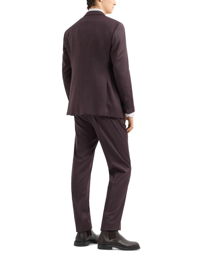 Regular Fit Solid Suit