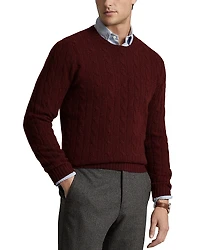 Polo Ralph Lauren Cashmere Cable Knit Crewneck Sweater