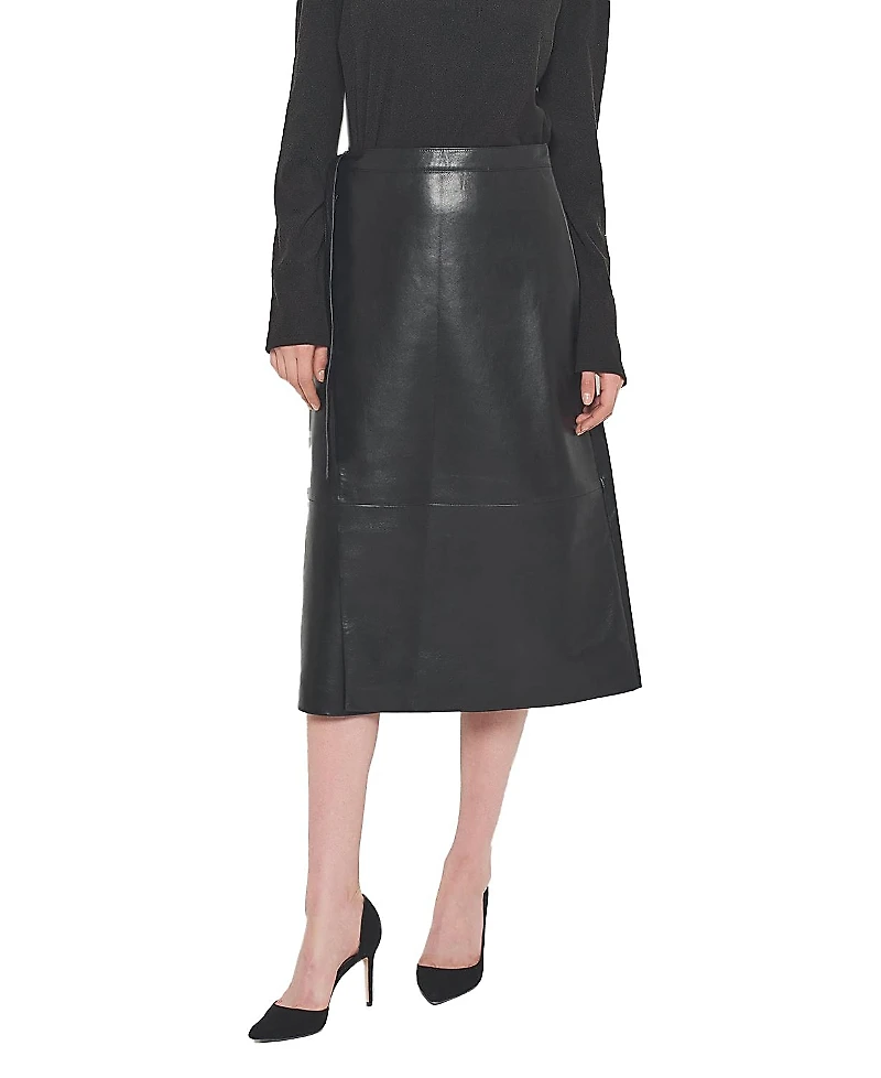 As by Df Tallulah Leather Skirt