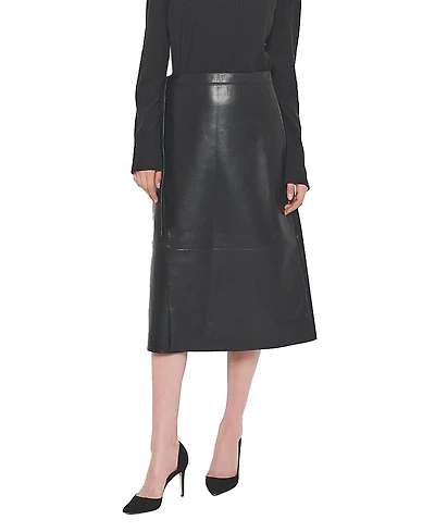 As by Df Tallulah Leather Skirt