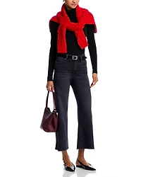 Anessa High Rise Wide Leg Ankle Jeans