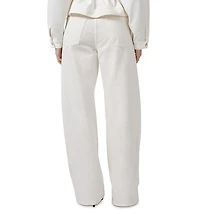 Ayla High Rise Baggy Wide Leg Jeans Pashmina
