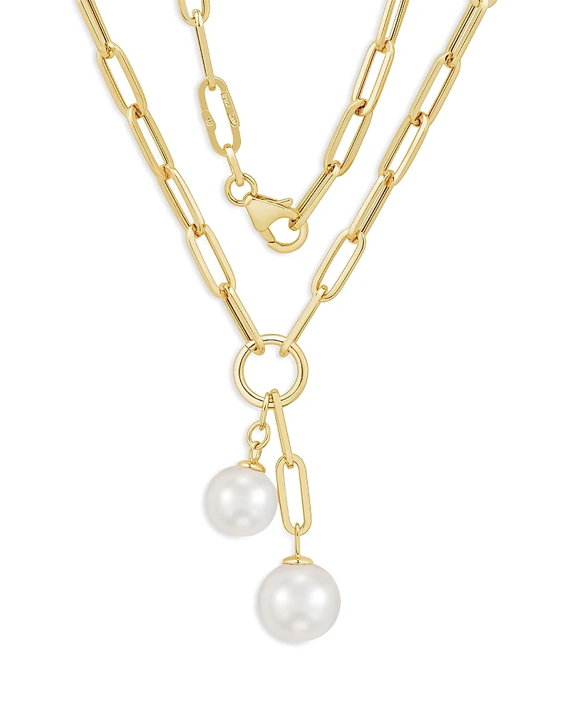 Bloomingdale's Fine Collection Ming Pearl Lariat Necklace