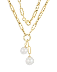 Bloomingdale's Fine Collection Ming Pearl Lariat Necklace