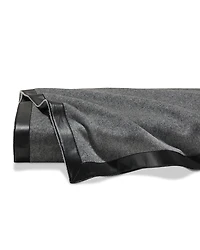 Pratesi Dolomiti Cashmere & Leather Throw Blanket, 55 x 71