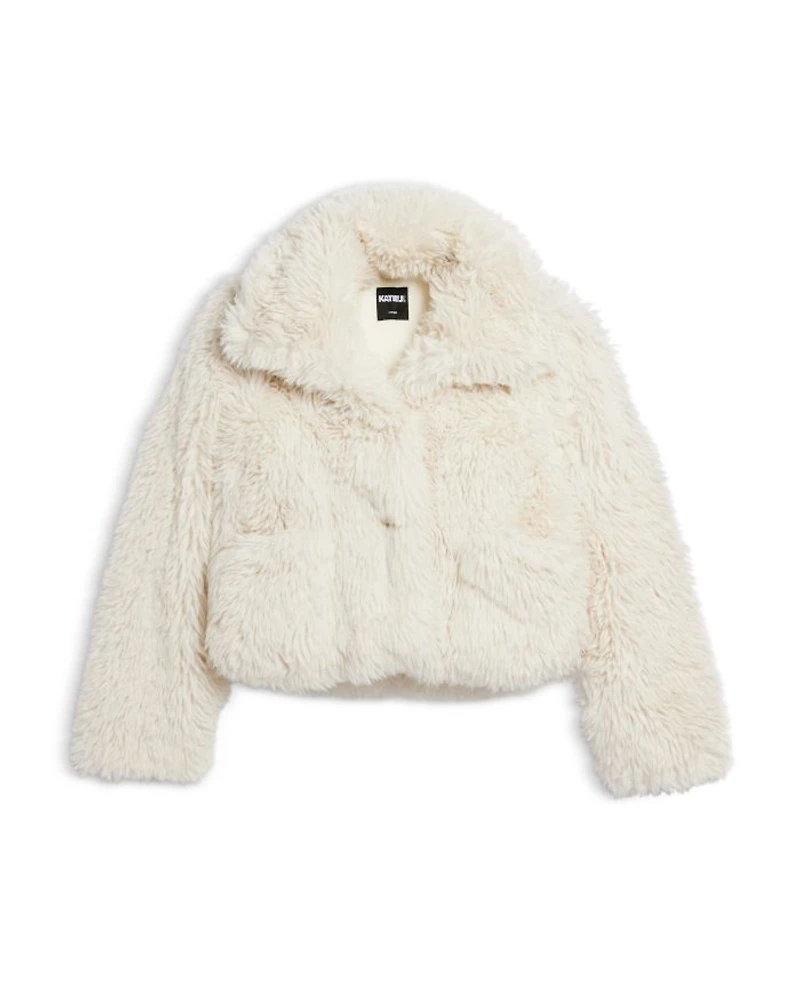 Girls' Faux Fur Elise Jacket - Big Kid
