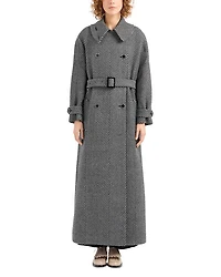 Belted Double Breasted Coat