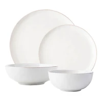Puro Coupe 4 Piece Dinnerware Place Setting