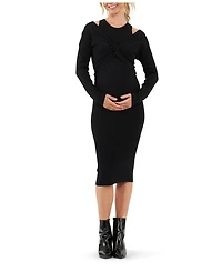 Dayna Nursing Knit Dress