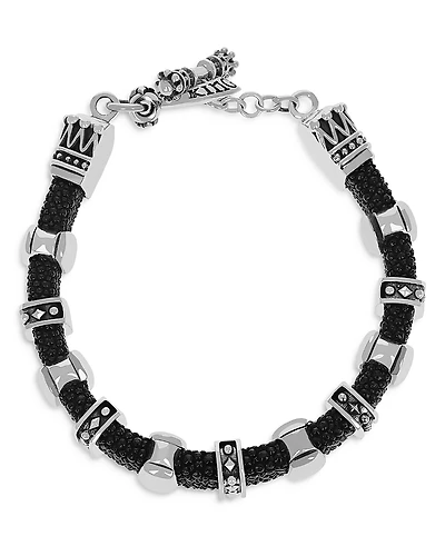 King Baby Studio Sterling Silver 20th Anniversary Stingray Bracelet