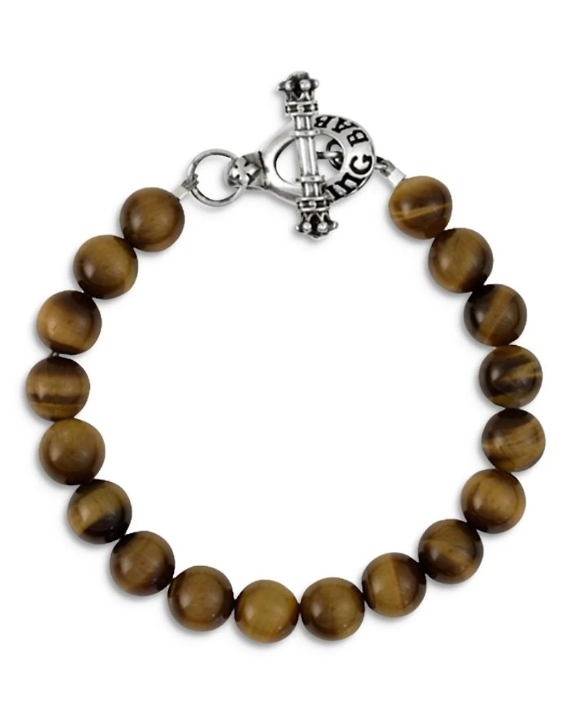 Brown Tiger Eye Bead Bracelet