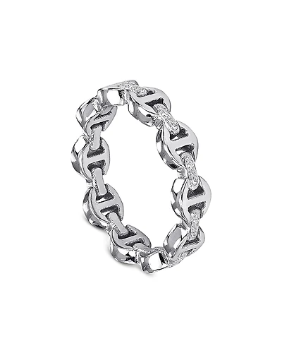 Hoorsenbuhs 18K White Gold Heritage Diamond Micro Dame Iii Ring