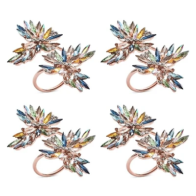 Butterflies Napkin Ring, Set of 4