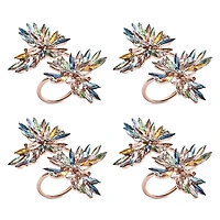 Kim Seybert Butterflies Napkin Ring, Set of 4