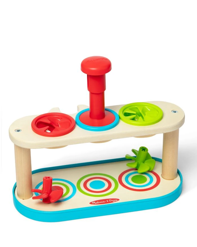 Match & Push Spinning Tops - Ages 2+
