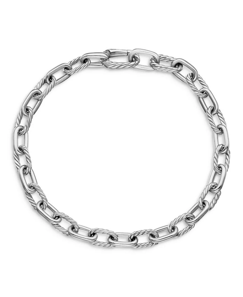 Men's DY Madison® Chain Bracelet Sterling Silver, 6mm