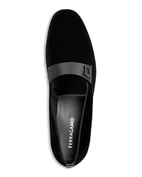 Men's Lapo Velvet Smoking Slipper Loafers