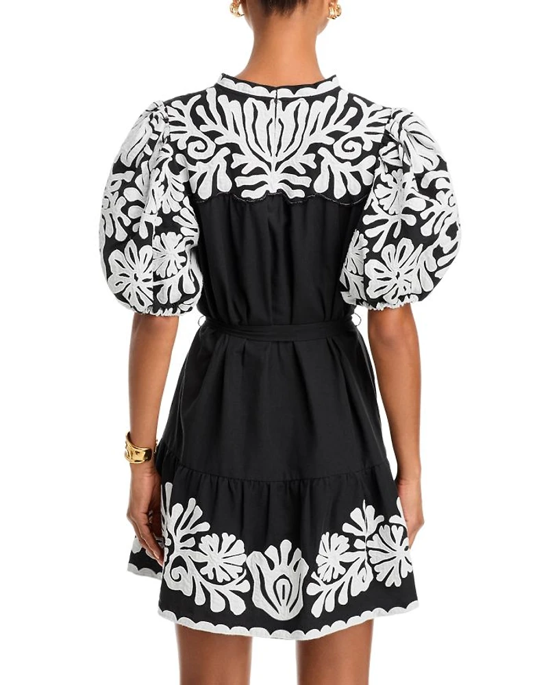Agathe Puffed Sleeve Dress